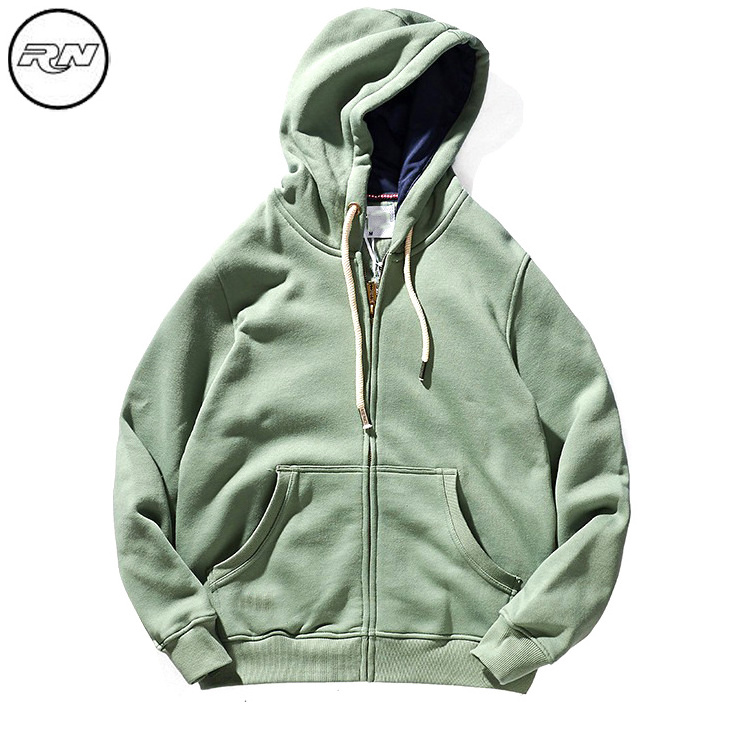 High Quality 500 GSM Cotton Thick Blank Plain Heavyweight Oversized Hoodies No String Unisex Custom Logo Plus Size Men's Hoodies