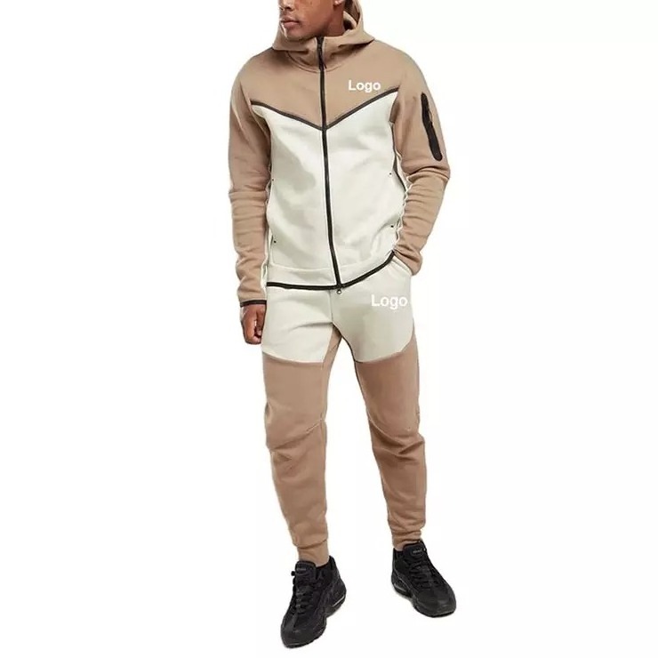 New Design Custom Sport Jogging Suits wholesale fitness men tech fleece tracksuit