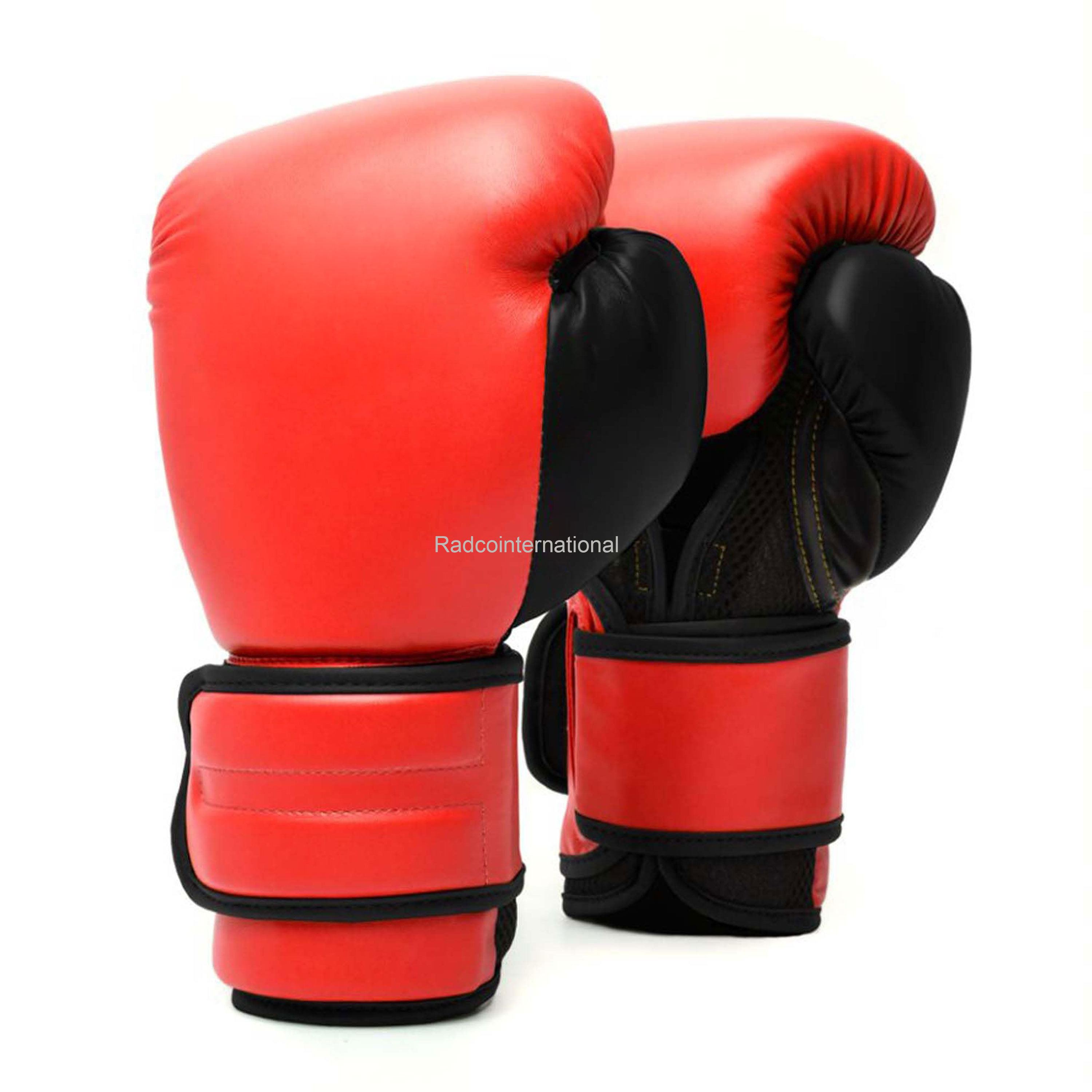 Professional Customized Logo Fighting Leather Boxing Gloves Punching Sparring Gloves Training Pu Boxing Gloves For Men Women