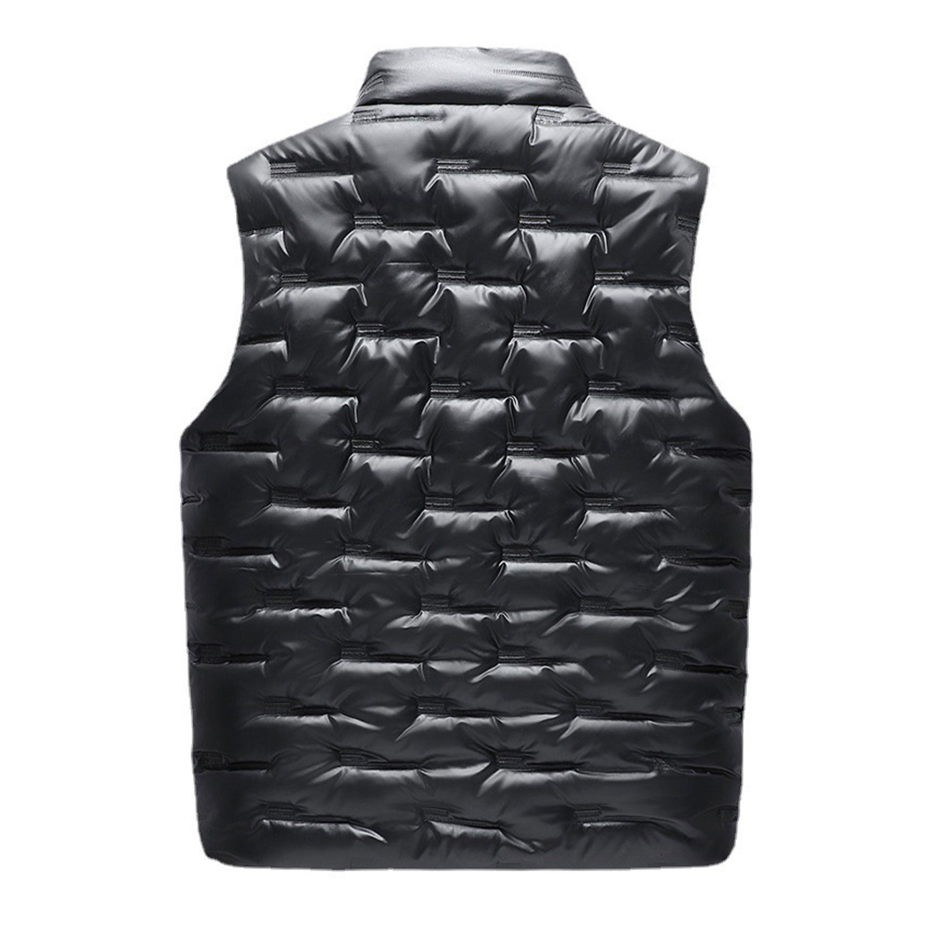 Customized Logo Sleeveless Down Vest Down Puffer Vest Ultra Light Polyester Nylon Down Vest Padded Bubble Waistcoats