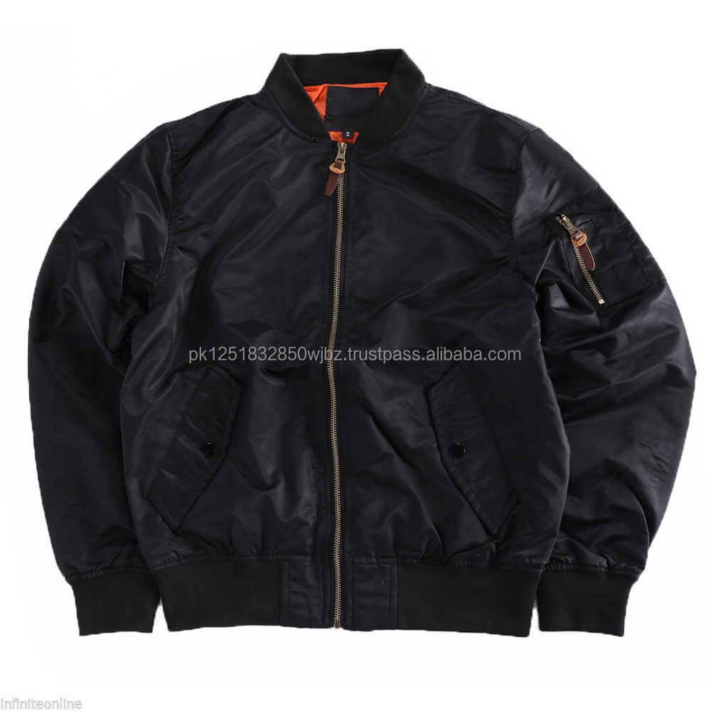 Unisex Bomber Jackets custom made jackets men women's quilted bomber jacket