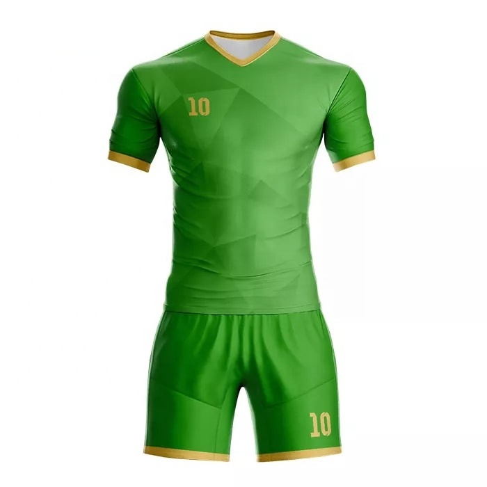 2022 Quick Dry Polyester Soccer Shirts Custom Football Soccer Jerseys Men's Soccer Wear Set Basketball Wear Uniforms