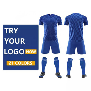 Custom Design Club Team Name Sublimated Soccer Jerseys and Uniform Kit Set Football Shirts from Thailand for Basketball Wear