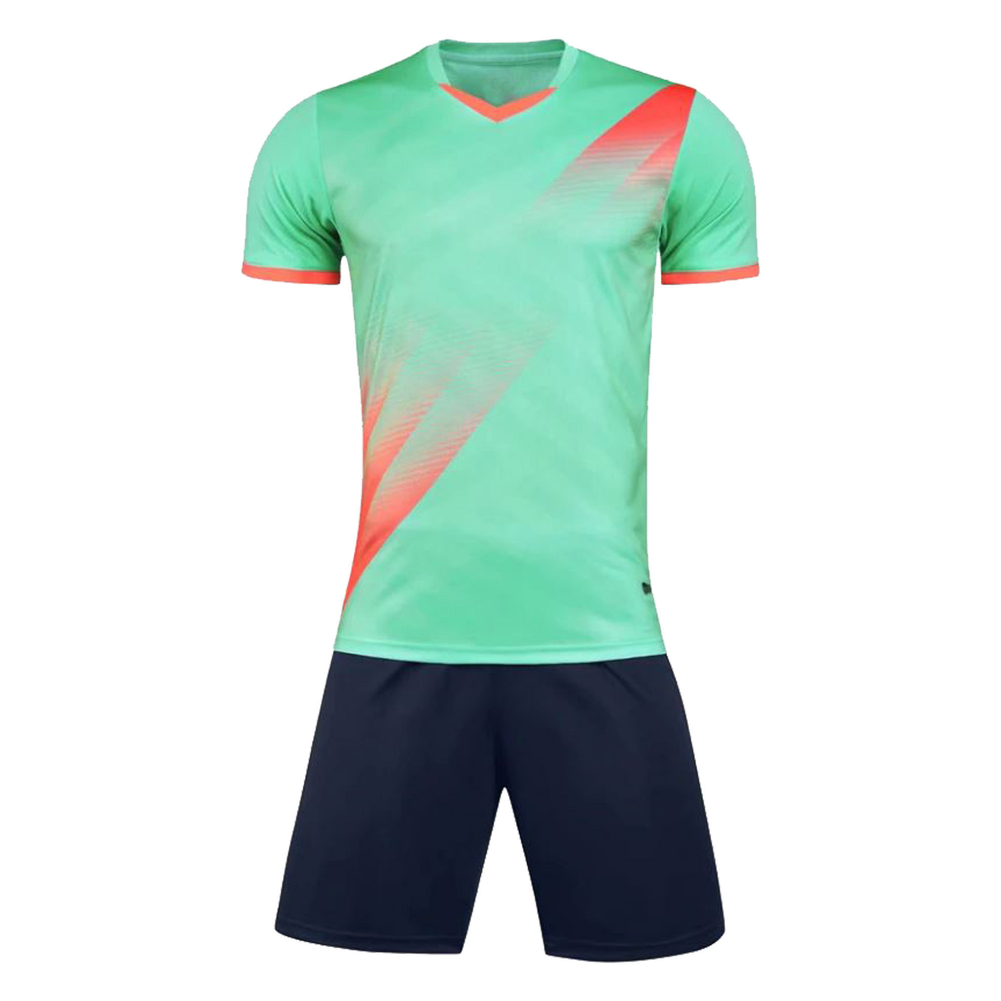 Wholesale manufacturers and supplier of high quality team wear football jersey short sleeve training wear soccer shirt