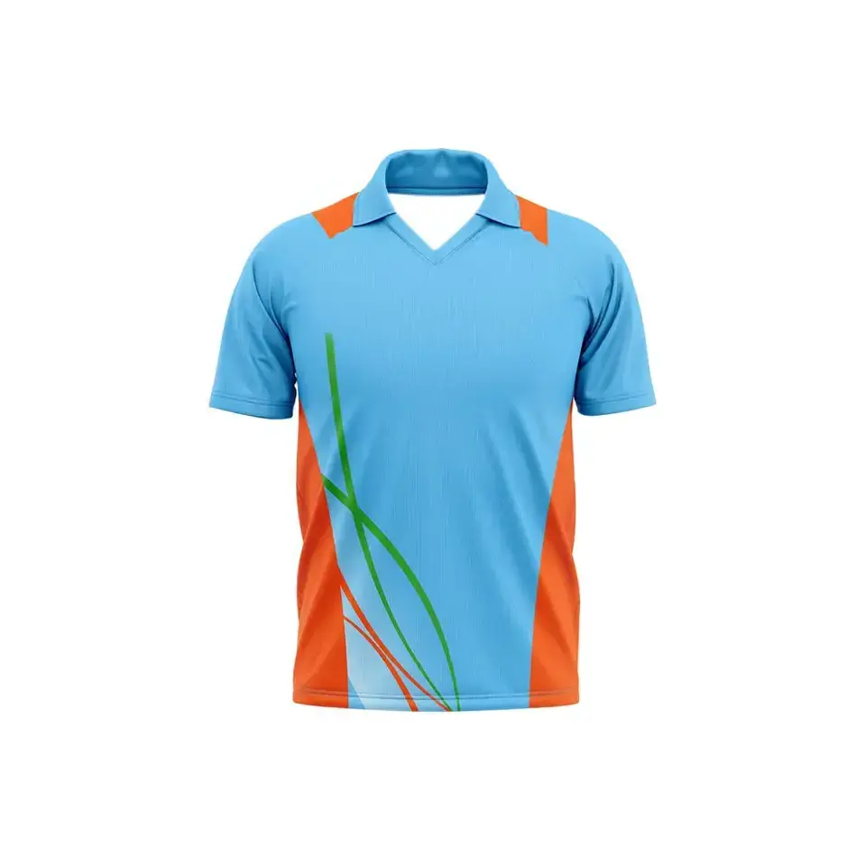 Factory Wholesale Cricket Jersey 2023 Customized Sublimation Cricket Kit Jersey Set For Men Full Sleeve Shirts