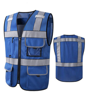 High Quality Green Reflective Safety Vest Wholesale Road Traffic Security Vests With Customized Logo