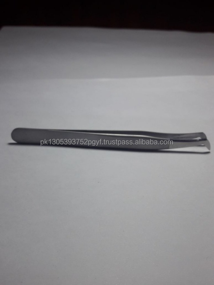 3D/5D/6D Rounded L Shape Russian Volume Pick Up Tweezers Double Shade get customize / Eyelash Extension Tweezers