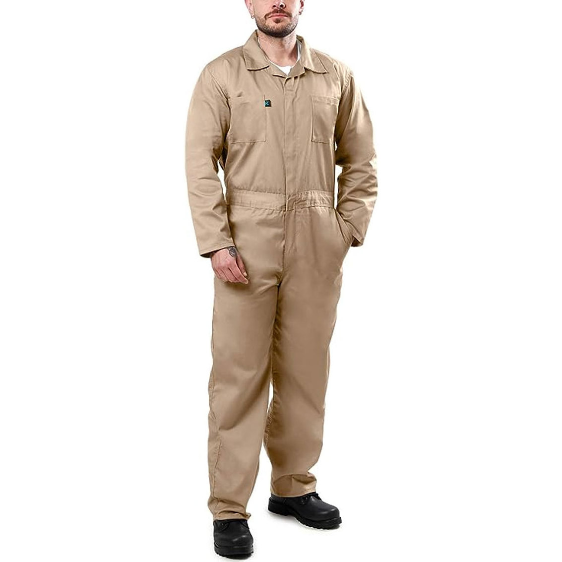 Work Coveralls anti-static thermal winter coverall Custom High Visibility Winter Work Coveralls fire-resistant