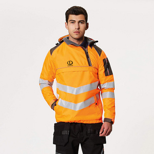 Wholesale High Visibility Jackets Adults Hi Vis Jacket safety Workwear Regular Fitted Construction Worker Jackets