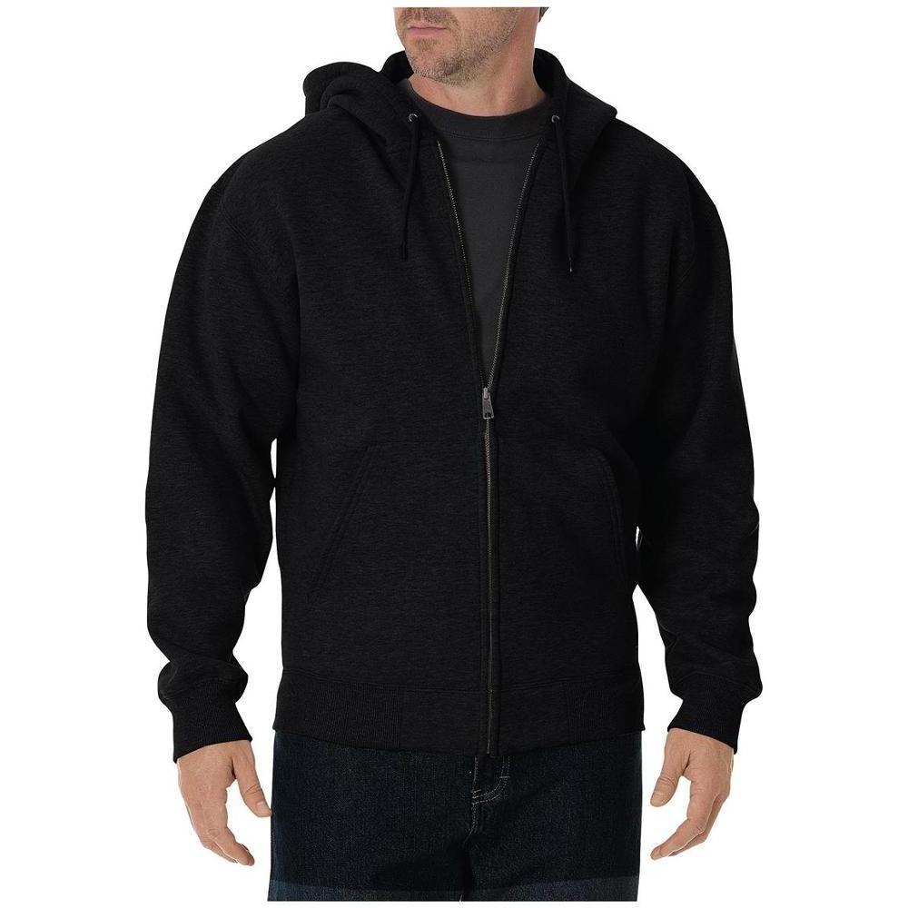 men's hoodies & sweatshirts custom unisex clothing manufacturing cotton puff printing stone washed black zipper hoodies men