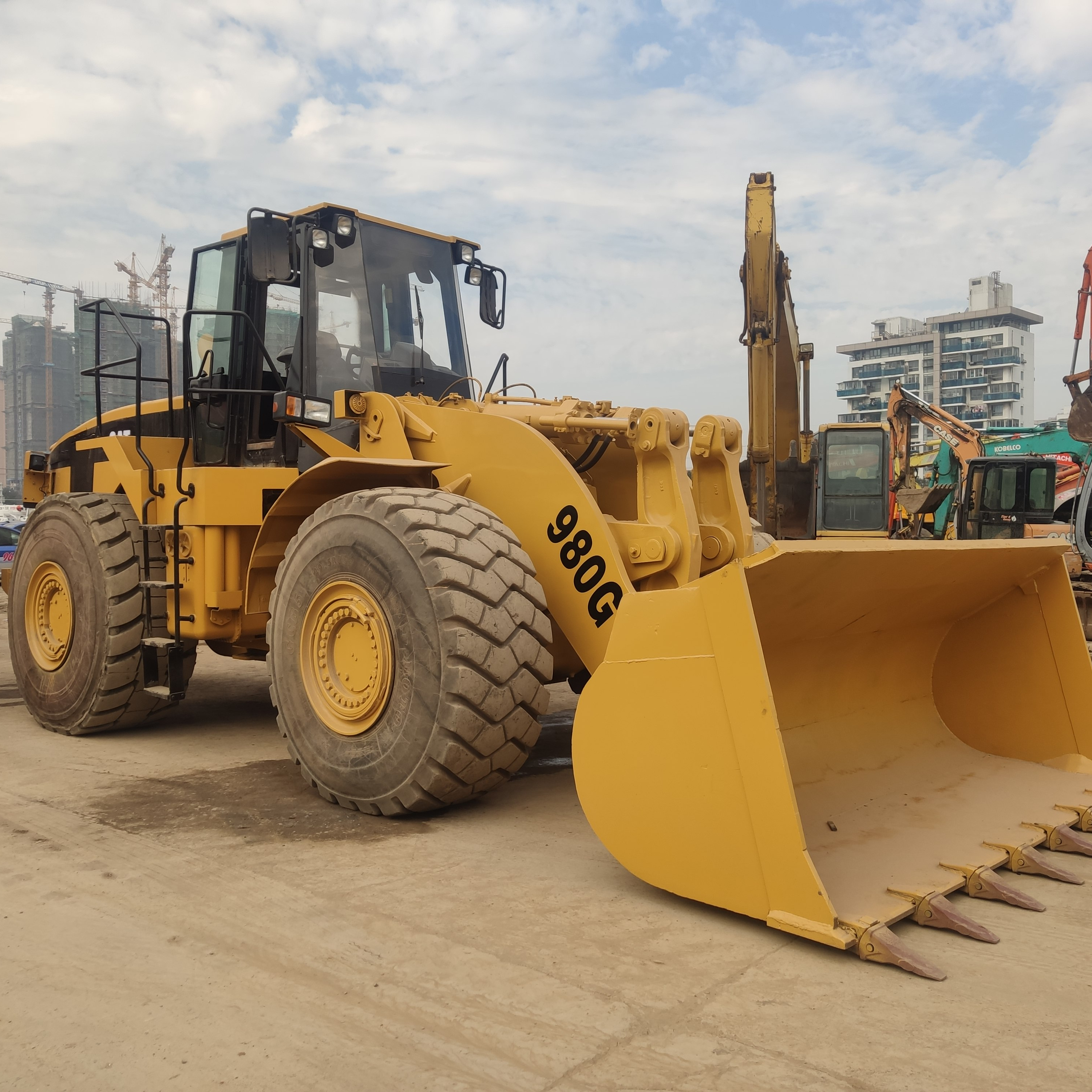 used CAT980G CAT980 980G 30tons 30ton 30 tons large size wheel loaders loader caterpillar980 caterpillar980G loaders