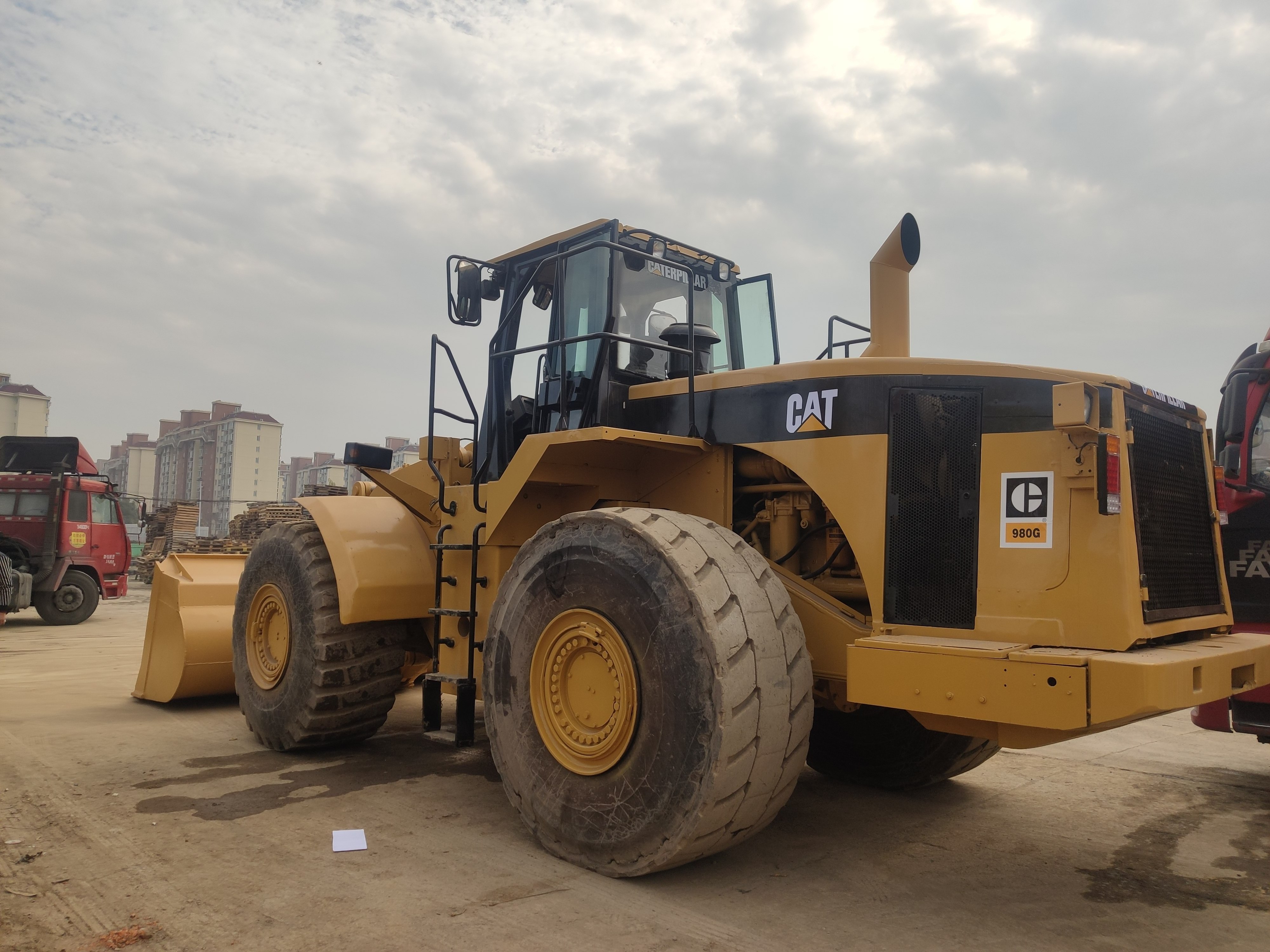 used CAT980G CAT980 980G 30tons 30ton 30 tons large size wheel loaders loader caterpillar980 caterpillar980G loaders