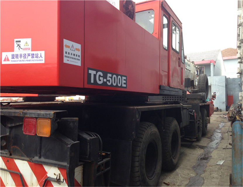 Good Price Used 50 ton Tadano TL500E  Truck Crane for Sale