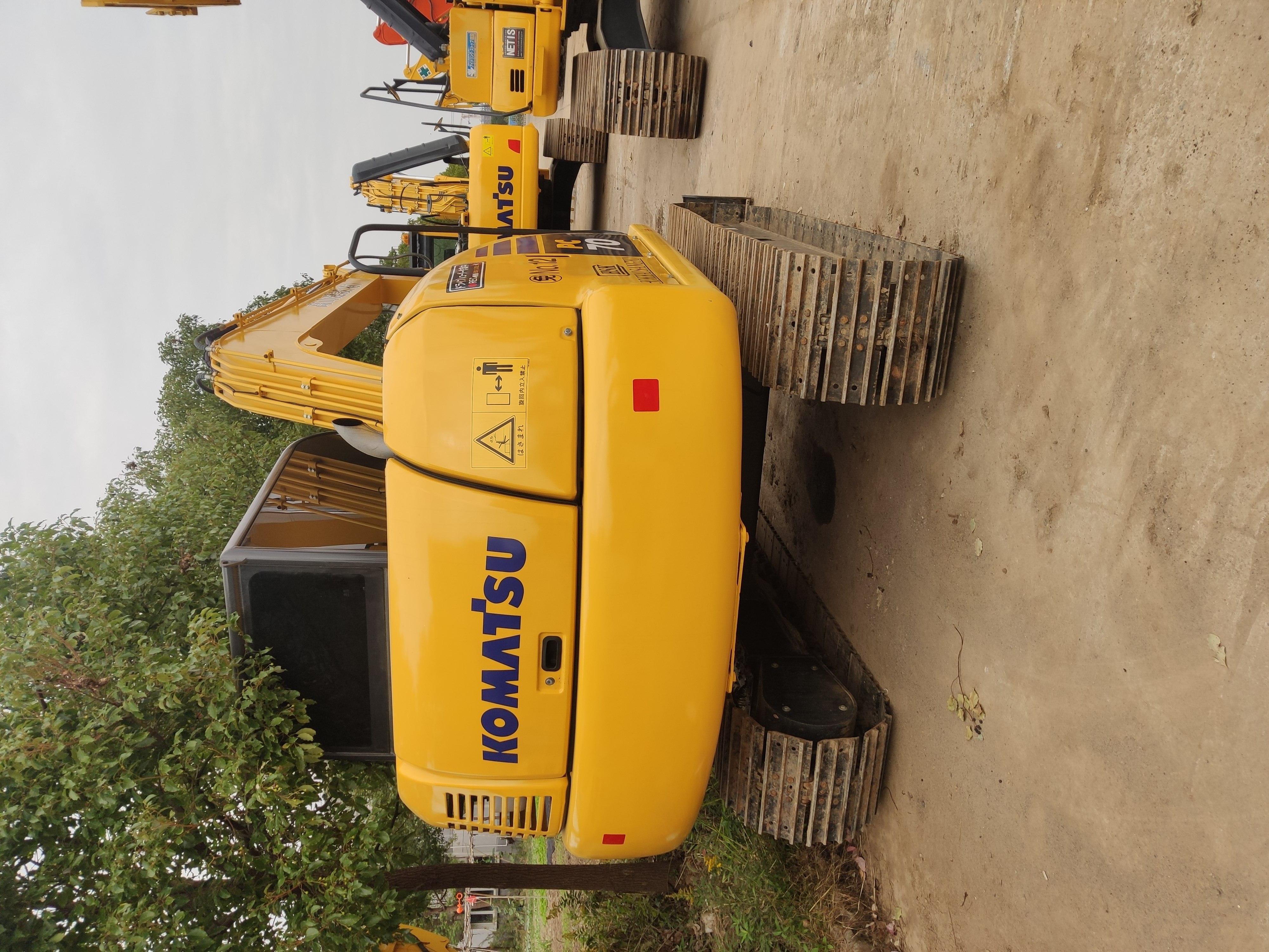 used Japanese make komatsu pc70 small diggers 70 7 ton 7ton used mini excavators for sale