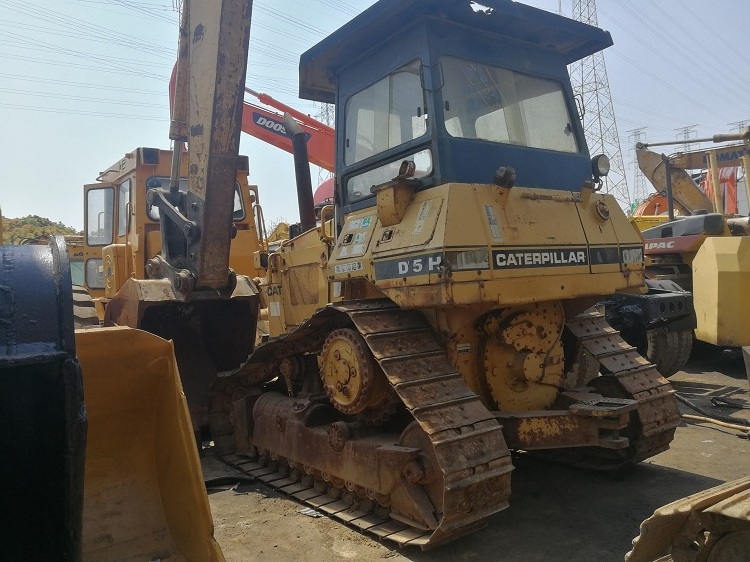 Used D5H Caterpillar Bulldozer Secondhand CAT D5G D5H D5K D5M Dozers