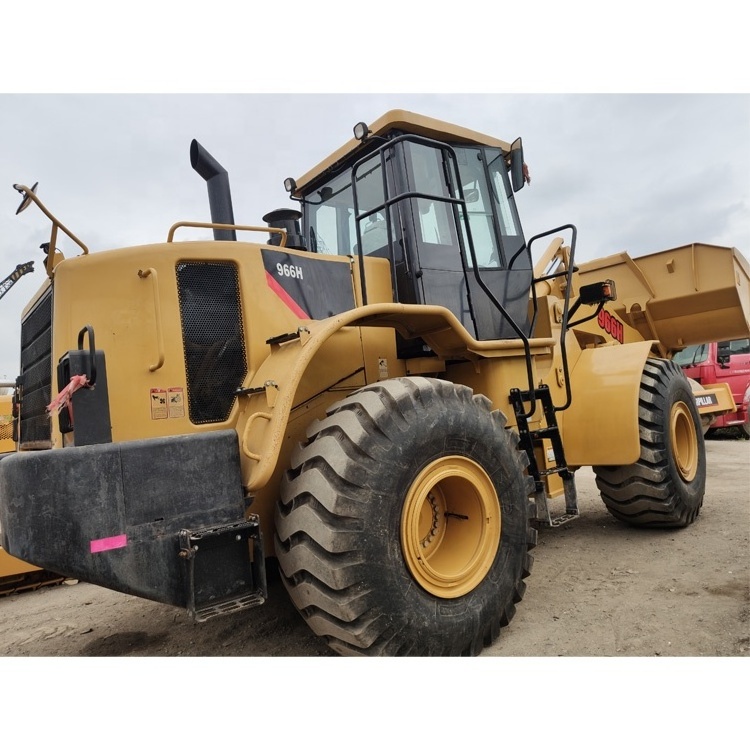 Used caterpillar Cat 966H Wheel Loader 4.3m3 bucket 8ton capacity loaders on sale