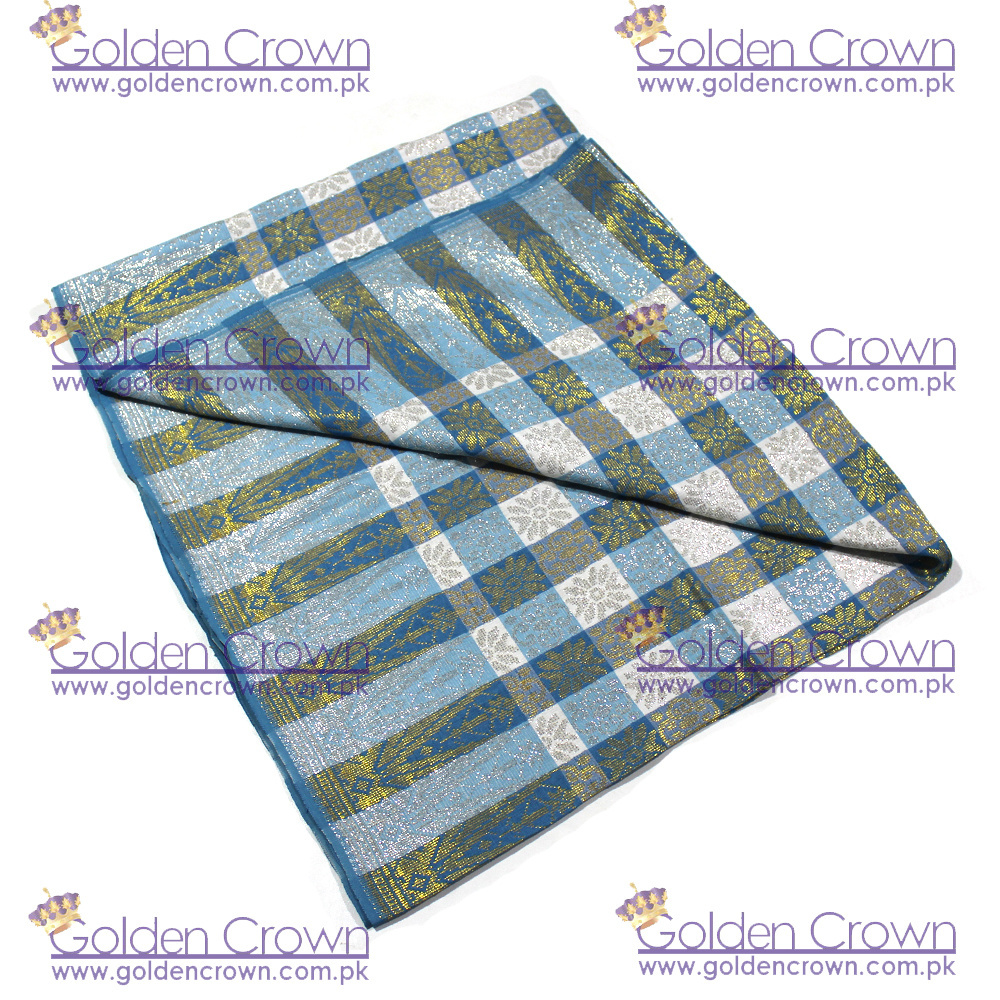 High Quality Sampin Songket Biru muda lungi Supplier | Men and Women Fashion Sampin Songket