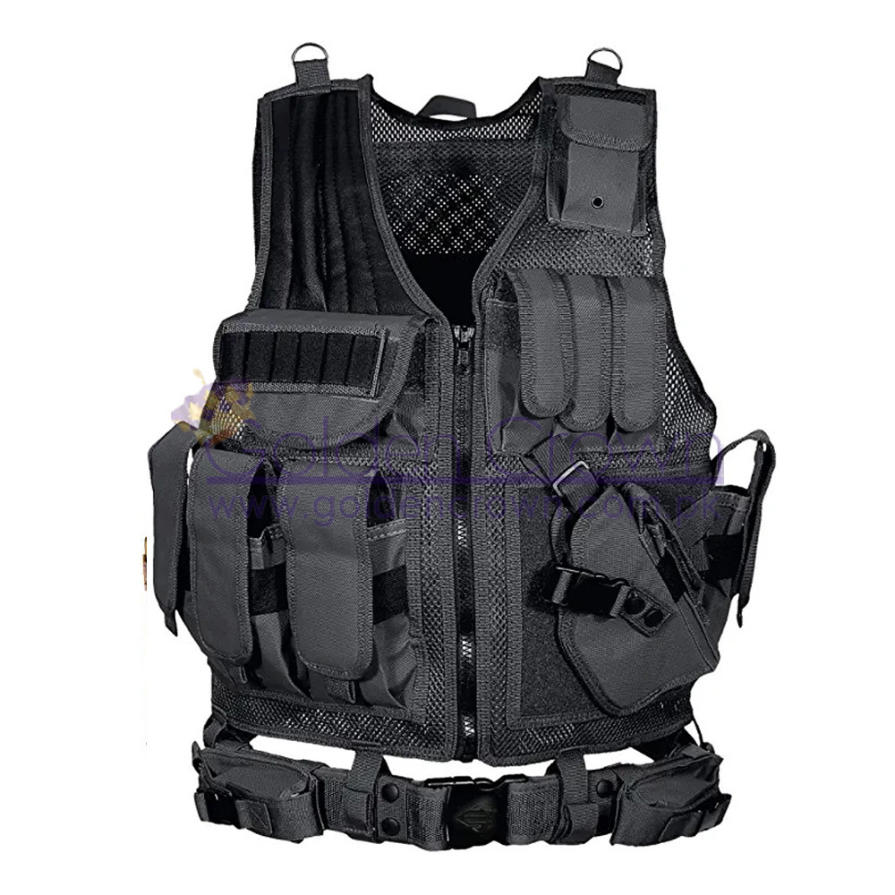 Security Combat Tactical Vest Hunting Tactical Vest |  Security Adjustable Armor Outdoor CS Training Vest