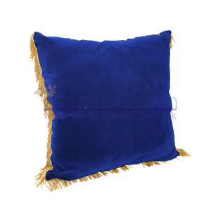 High Quality Coussin ceremonies velvet pillow and cushion | custom made velvet pillow cover