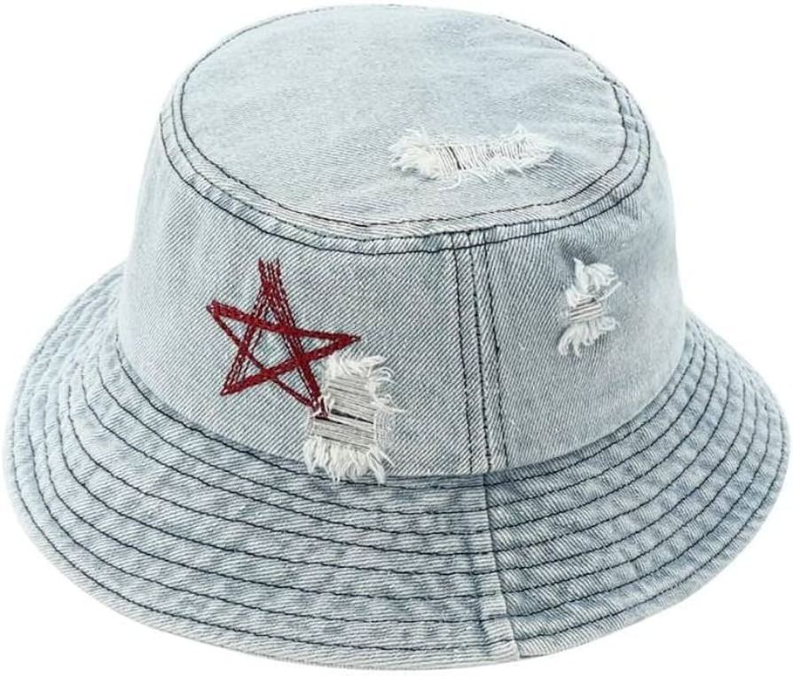 Custom Denim Floppy hat