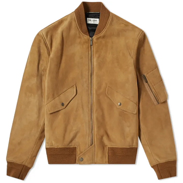 Best Quality  Custom Lower Priced Suede Bomber Clothing Men's Jackets  Women Ribbed Neck And Hem