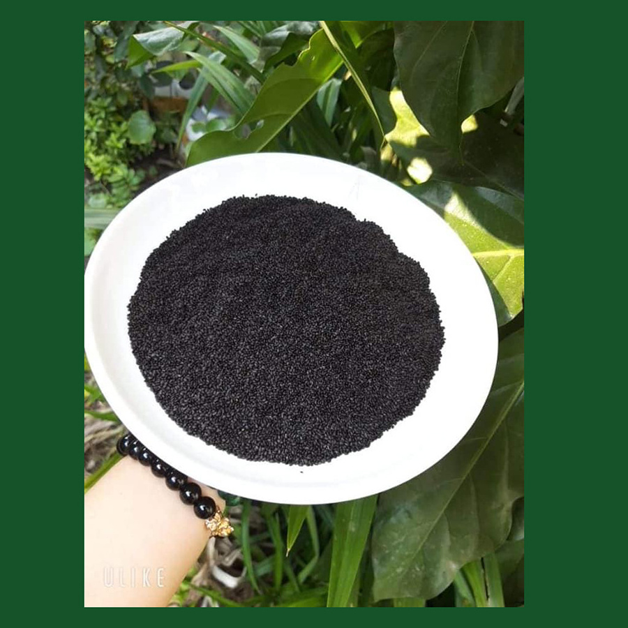 Less price high quality100% Original Taste Black Color Dried Basil Seed For Beverages