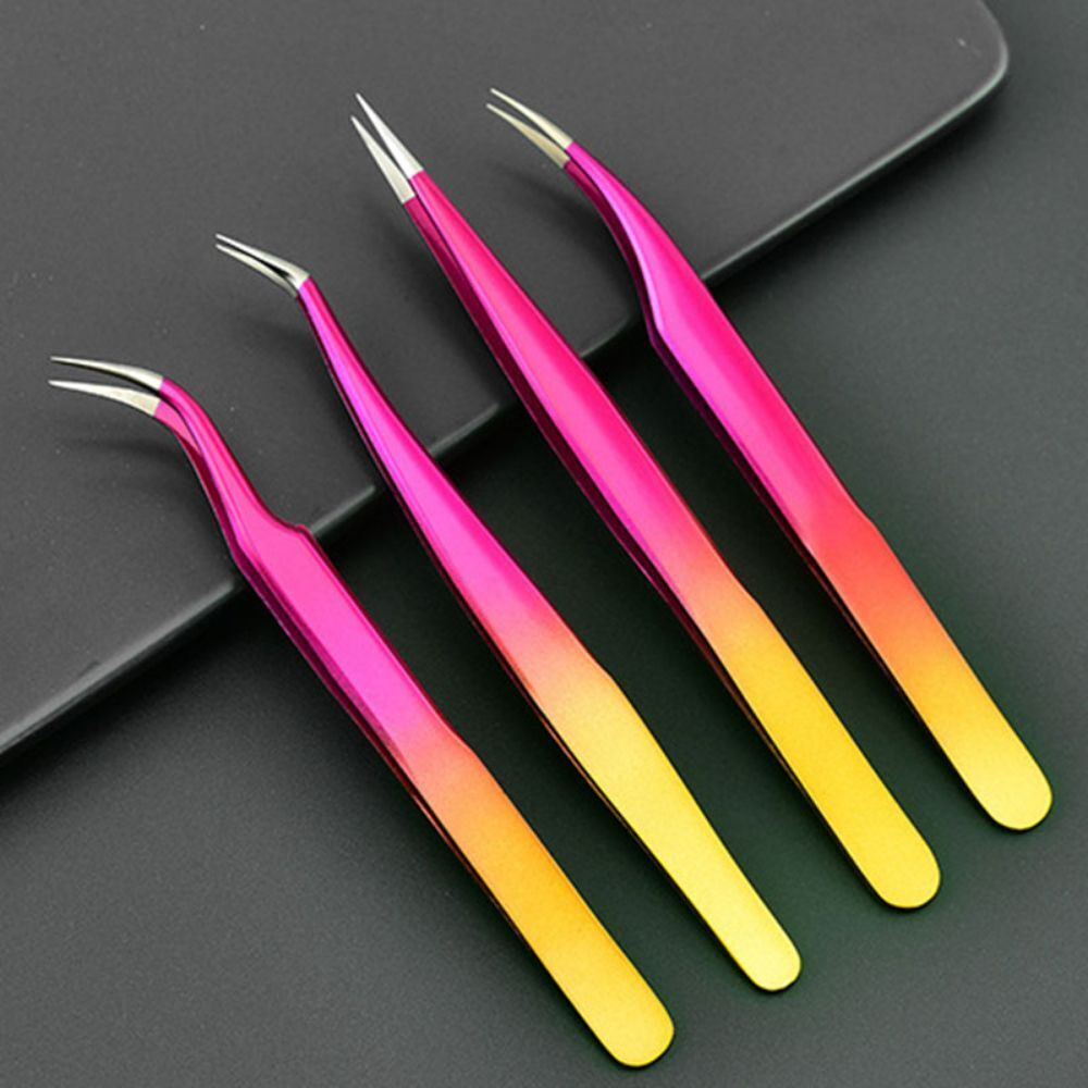 Lashes Forceps Eyebrow Clamps False Eyelashes Tweezers Eyelashes Customized Good Quality Picking Tool