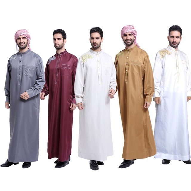 Al Dafah Thobes - 100% Customized Multi Color Top Quality New Arrival Cheap Mens Thobe Wholesale