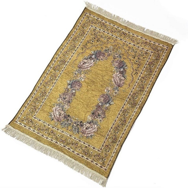 Prayer Mat _ Islamic Jaye Namaz Foldable Muslim Prayer Mat