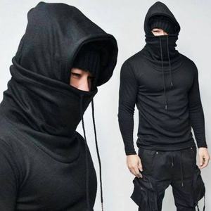 Ninja hoodie - new fashion turtle neck hoodies