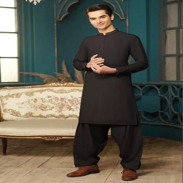 Men Shalwar Kameez _  2023 Pakistani Islamic Clothing Men Wear Shalwar Kameez