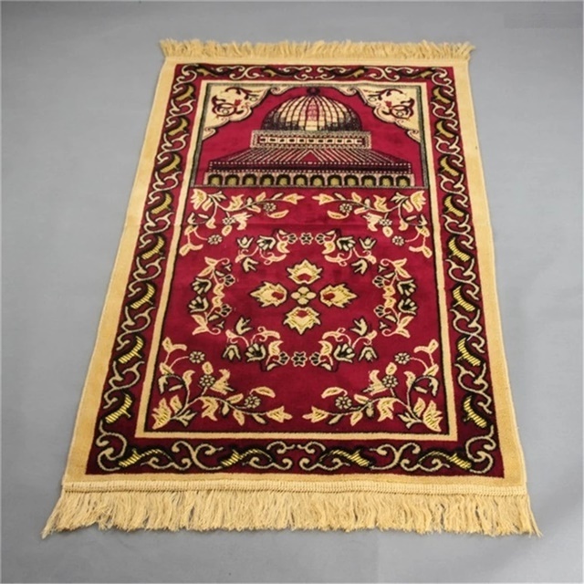 Prayer Mat _ Islamic Jaye Namaz Foldable Muslim Prayer Mat