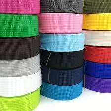 Customize Polyester Polyester/Cotton Polypropylene  Nylon Cotton Jacquard Webbing from sizes 0.25 inches to 6 inches