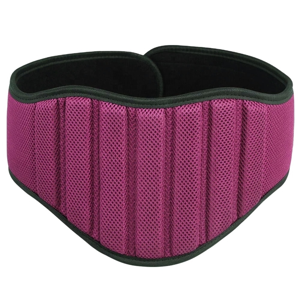 Neoprene Custom Logo Weight Lifting Belt Unisex EVA Weightlifting Belt Neoprene Curved Back Support Belt Wholesale Prices