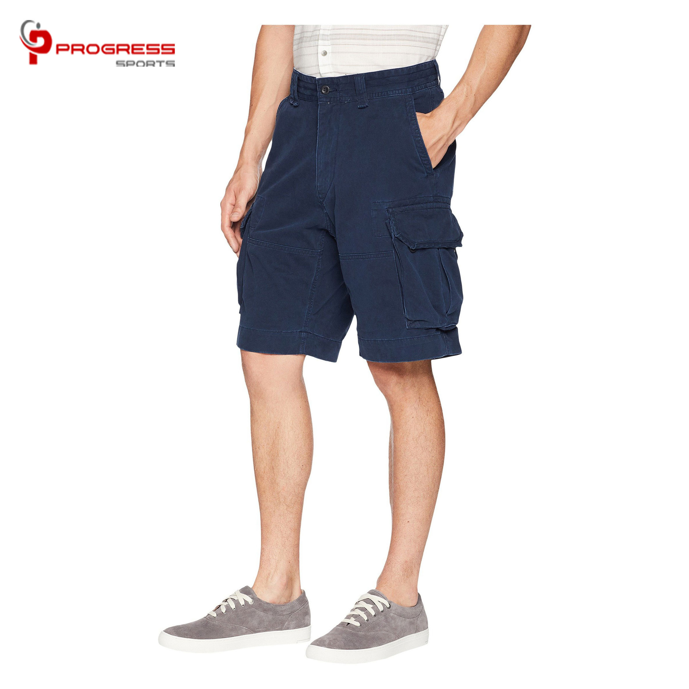 Custom cargo short pants multi 6 pockets fleece 5 inch inseam men shorts cargo shorts for men  high quality cargo shorts