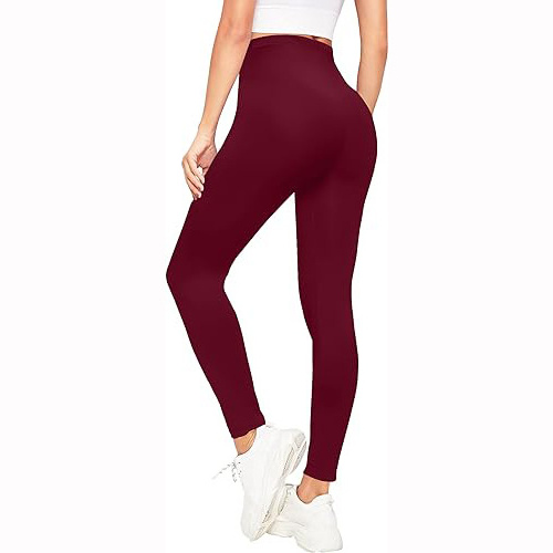 High Waist Leggings No Camel Toe Design Women High Waist Tights Scrunch Butt Yoga Pant Gym Leggings For Women