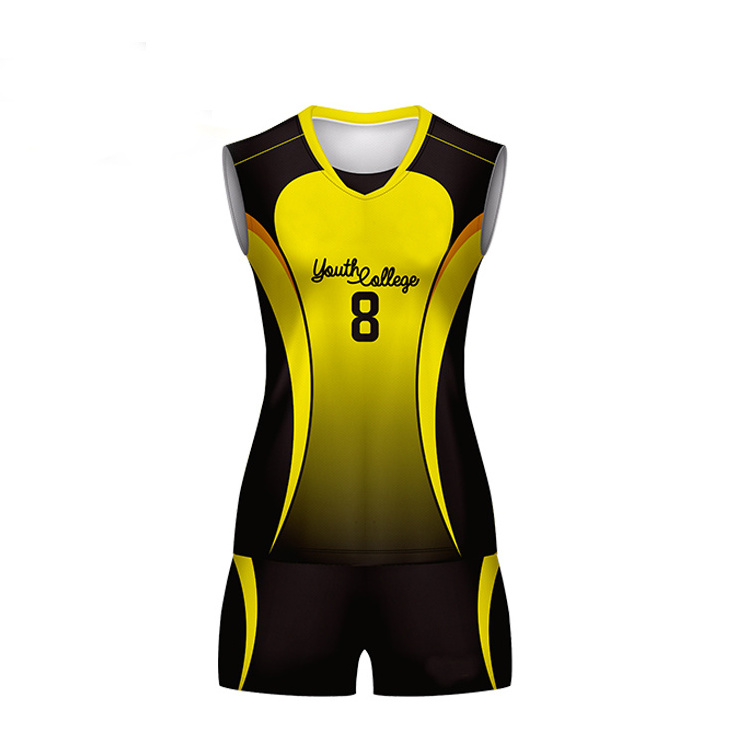 Sublimation tennis uniform set custom own team badminton jerseys shorts skirts men women kids volleyball shirt