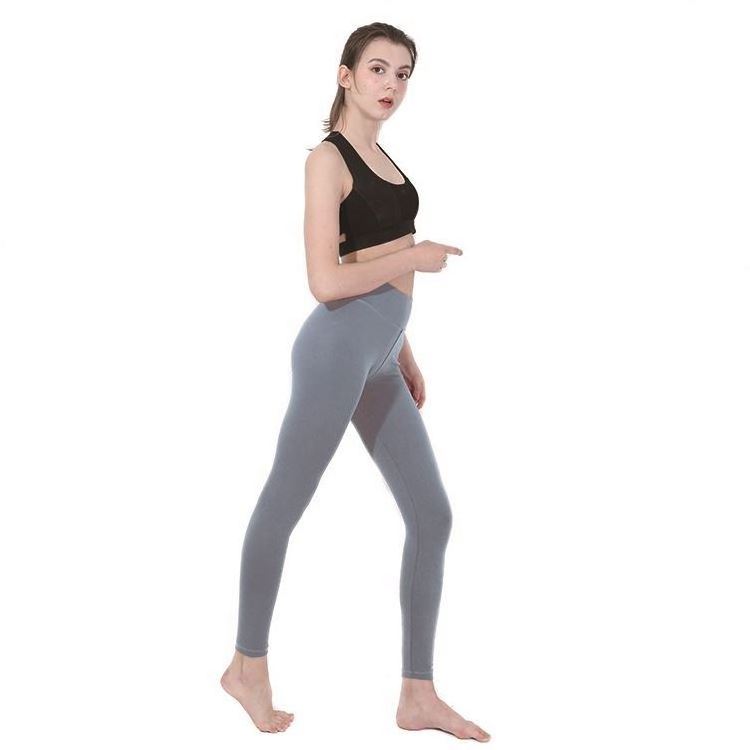 Factory clothing women  yoga wrkout  women plain yoga tight legging women legging sets wholesale spandex leggings