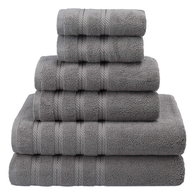 Wholesale Price Thick Bath Towel Set Towel Custom Your Logo Soft Home Hotel Spa Set 100% Cotton OEM Customized Adult Towel