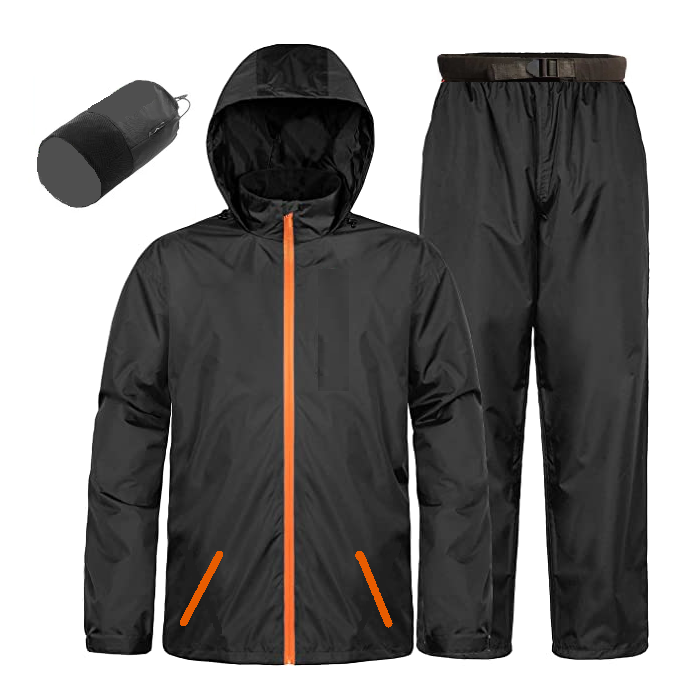 Customized New Design Polyester Waterproof Garden Suits Heavy Duty Coat Jacket Pants Rain Gear