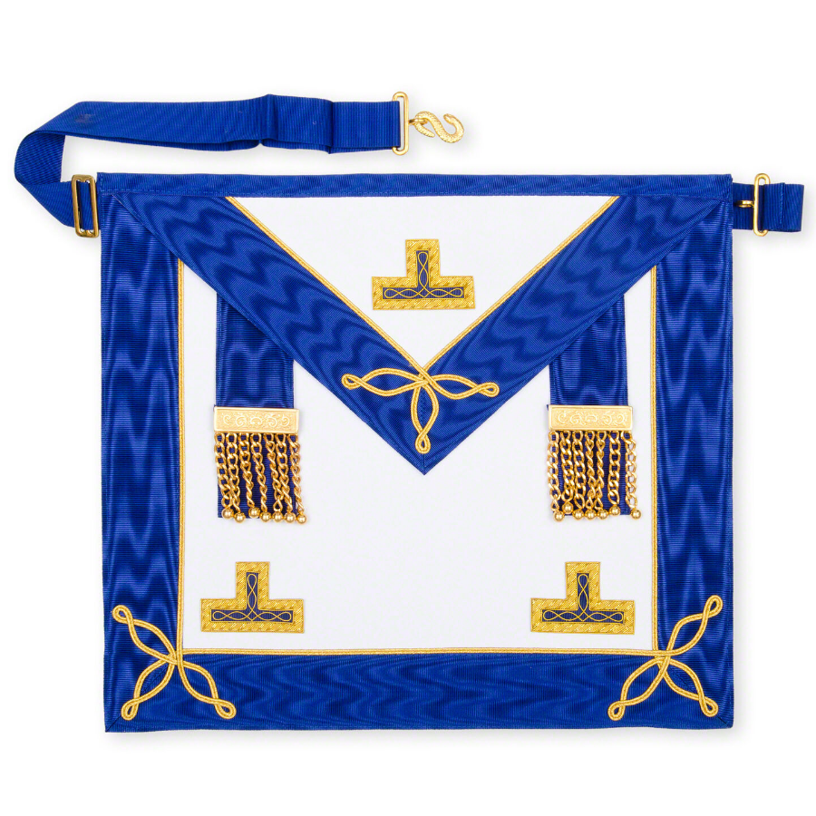 Wholesale Masonic Regalia Aprons Craft MM Master Masons Apron with Pocket 3rd Degree manufacturer Metal Crafts