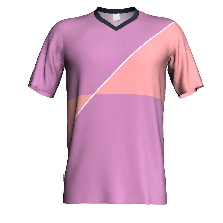 Wholesale custom Sublimation Printing Short sleeve polyester Quick Dry Shirts Football uniforms Soccer Jersey