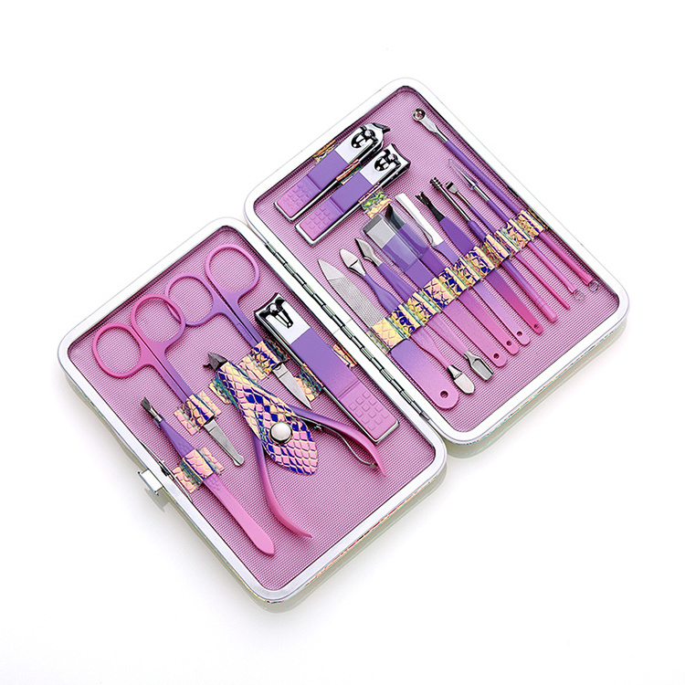 Stainless Steel Low Price Women Grooming Kit Best Quality Stainless Steel Manicure Pedicure Set In Factory Price