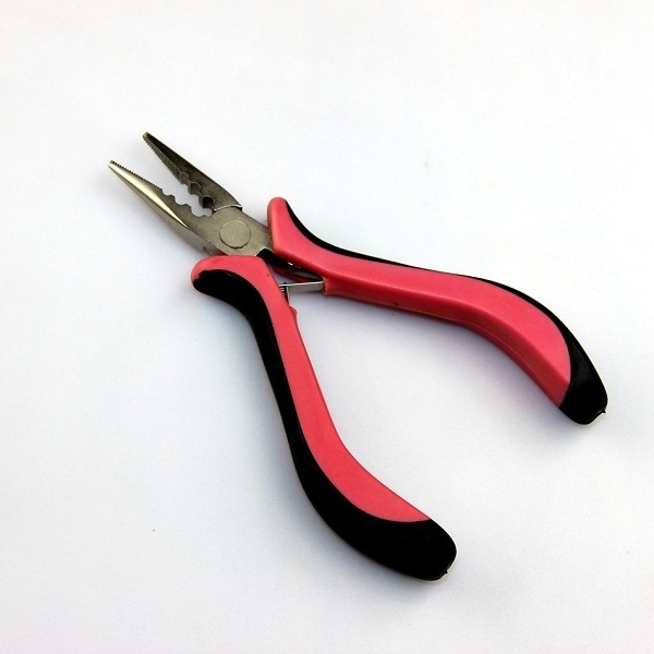 Professional Hair Extension Pliers with Micro Breads Salon Supply Tool for Hair Extensions Private Labelling Available