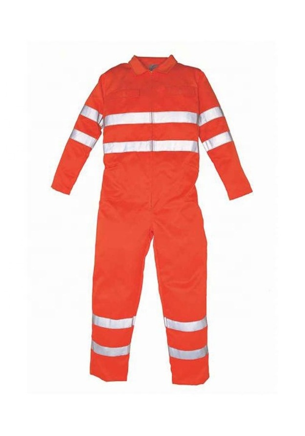 Hi-Vis Insulated Waterproof Hooded Work Jacket with Reflective Tape Safety Uniform For Working Overall Safety Workers