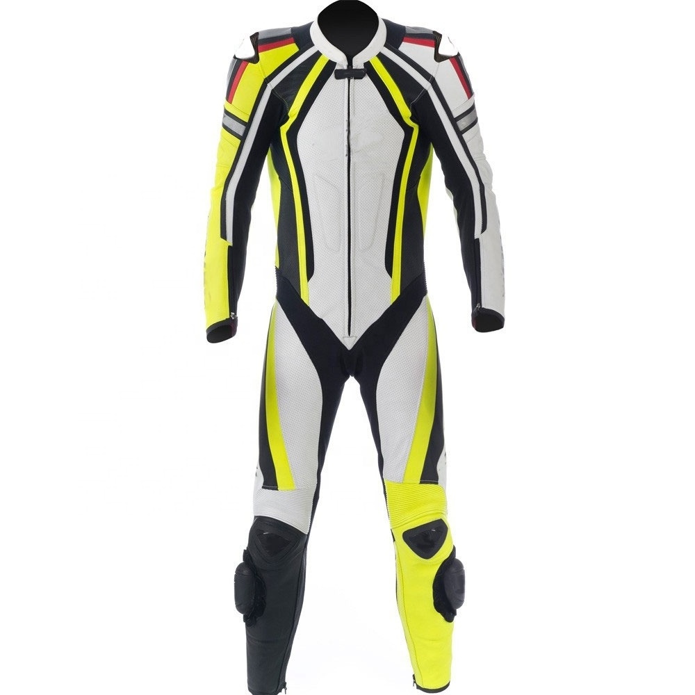 Custom Motorbike Leather Racing Suit Road safety Motorbike suit/ Motorcycle Safety Riding Gear