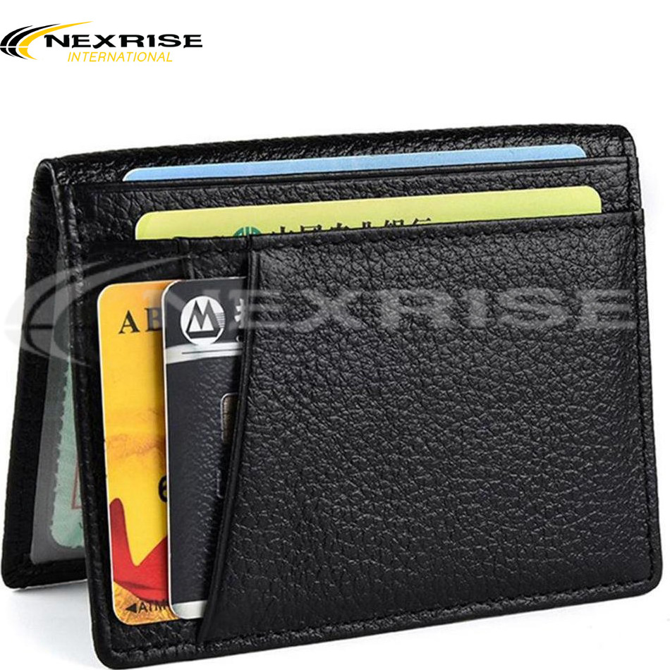 Travel Wallet & Card Case Holder For Men In Cheap Whole Sale Price/ Leather Card Carrier & Cash Holder