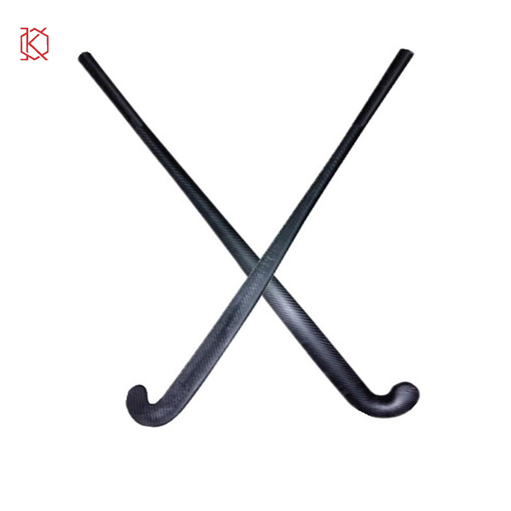 High quality custom logo carbon fiber field hockey stick With custom grip colors