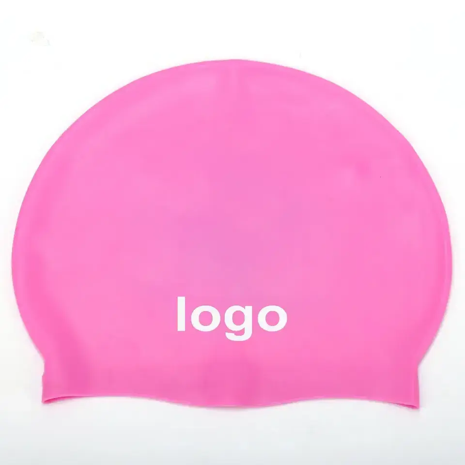 OEM Various Color swim cap Spandex Swim cap Fabric Swimming cap With Customized Logo