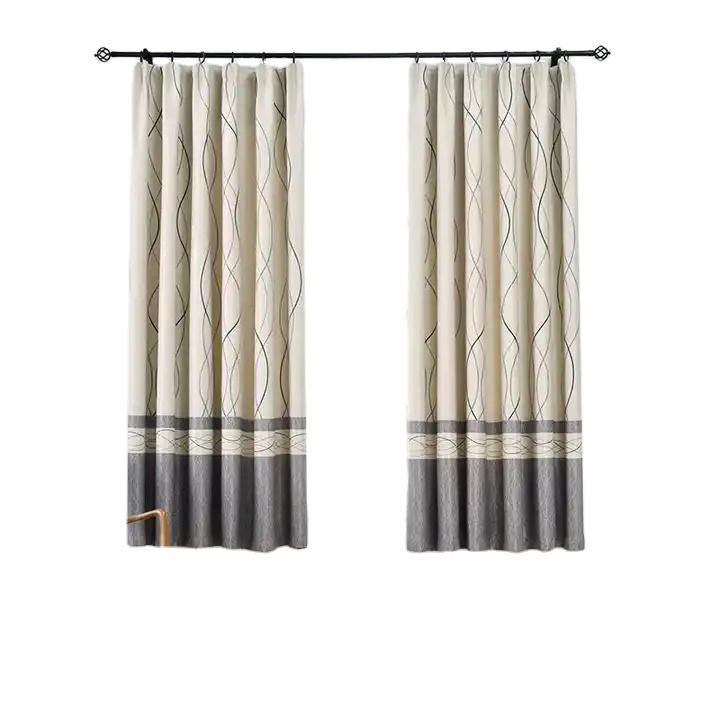 Custom office Use bed curtain Blackout Home Green Curtains New Super Soft Heavy Coffee Solid Color Full Black Out Curtain